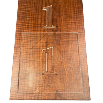 Number Templates 1-10 Acrylic Router Template