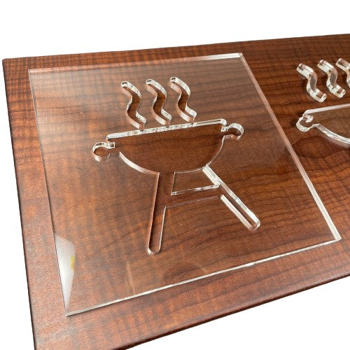 BBQ Acrylic Router Template