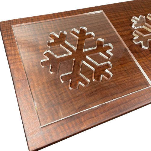 Snowflake #1 Acrylic Router Template