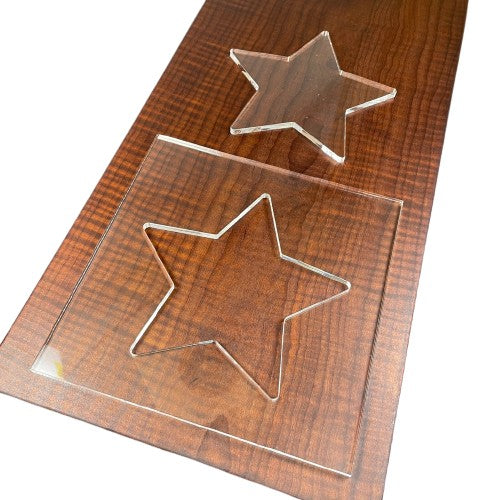 Star Acrylic Router Template