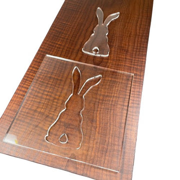 Bunny Acrylic Router Template