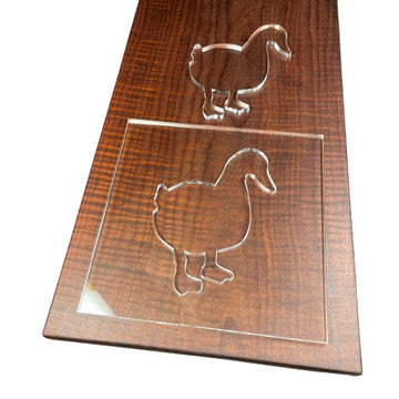 Duck Acrylic Router Template