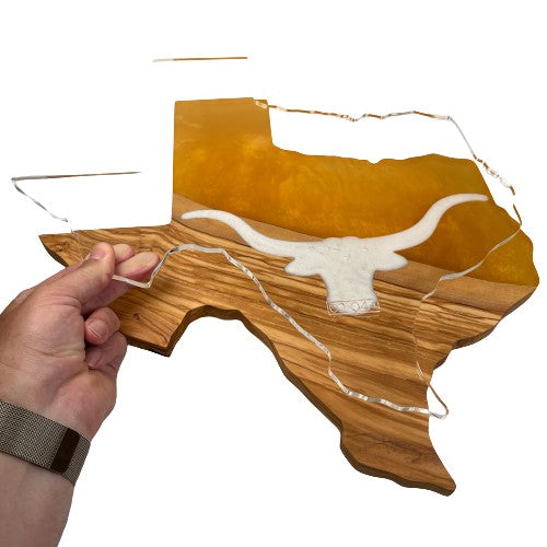 Jumbo State Of Texas Serving Board Acrylic Router Template