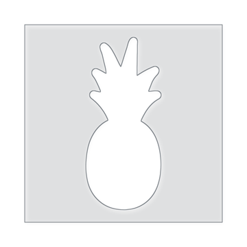 Pineapple Acrylic Router Template