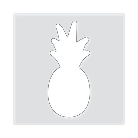 Pineapple Acrylic Router Template