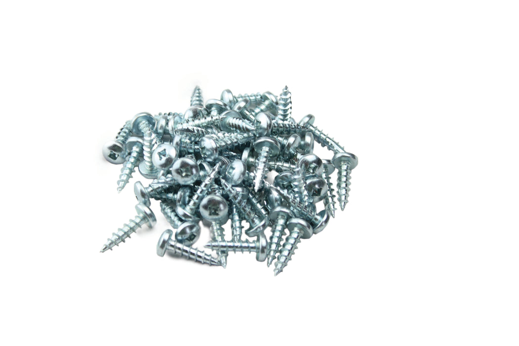 Hillman 8x3/4" Stainless Steel Sheet Metal Screws - 100 Pack Pan Head Square Drive
