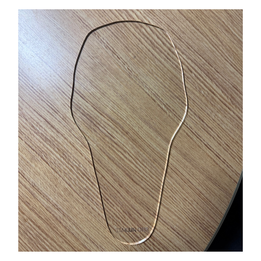 Taxidermy Euro Deer Plaque Acrylic Router Template