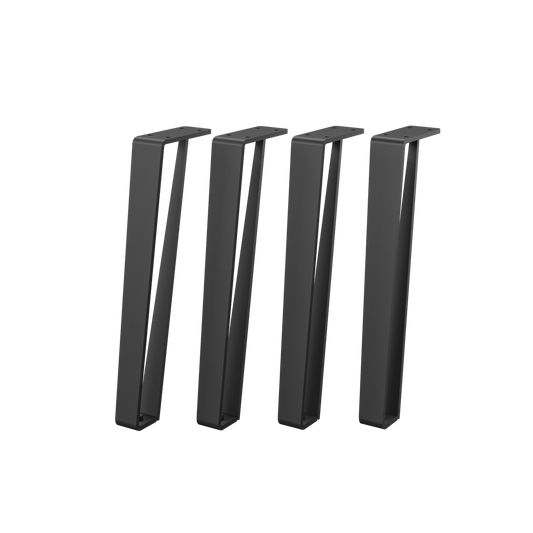 16" Metal Table Legs (Cairo), Set Of 4