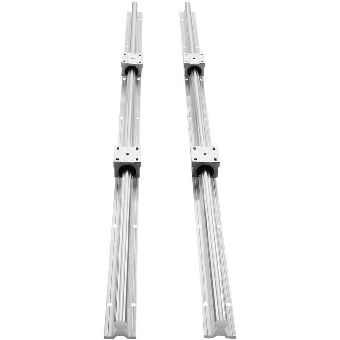 Slab Flattening Linear Rail Guide Set With Bearing Block Slides SBR20 Multiple Lengths available