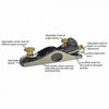 Big Horn 6-1/4-Inch Adjustable Block Plane