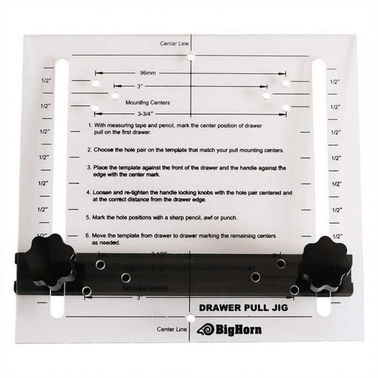Drawer Pull Drill Guide