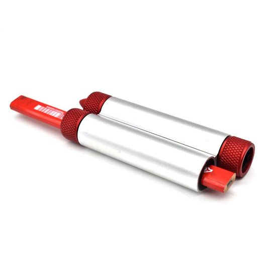 Big Horn 19857 Aluminum Body Dual Marker Holder for Carpenter's Pencil/Lumber Crayon