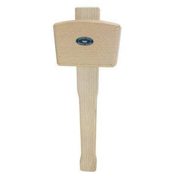CROWN TOOLS 106 20 OZ 4-1/2 INCH WOODCARVERS MALLET - BEECHWOOD