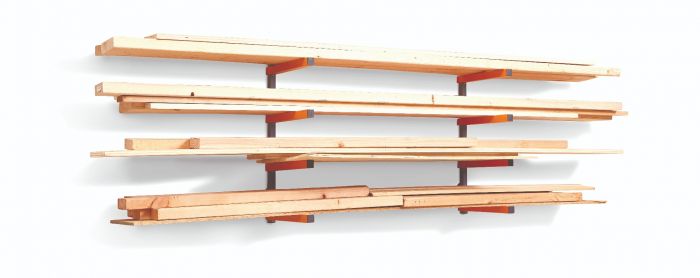 Bora Portamate Lumber Rack System, 4-Tier