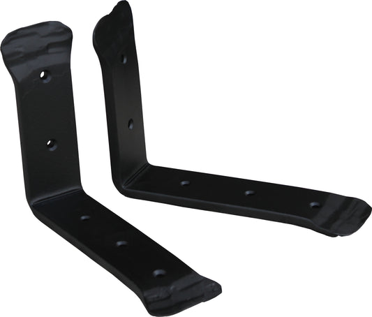Hammered End Shelf Brackets