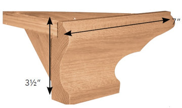 WOODEN Traditional Style-7"