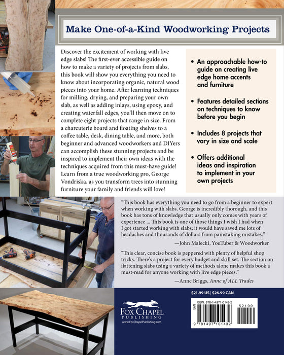 Woodworker's Guide to Live Edge Slabs