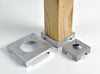 Aluminum Plinth Blocks for Square Posts and Columns