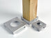 Aluminum Plinth Blocks for Square Posts and Columns | Bear Hollow Supply