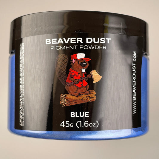 Blue Beaver Dust Mica Pigments