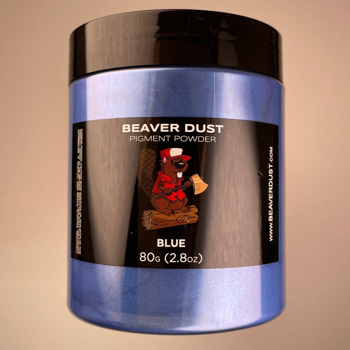 Blue Beaver Dust Mica Pigments