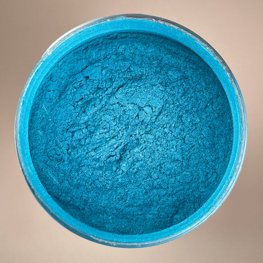 Blue Green Beaver Dust Mica Pigments