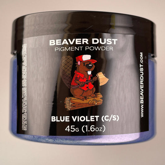 Blue Violet (Color Shift) Beaver Dust Mica Pigments