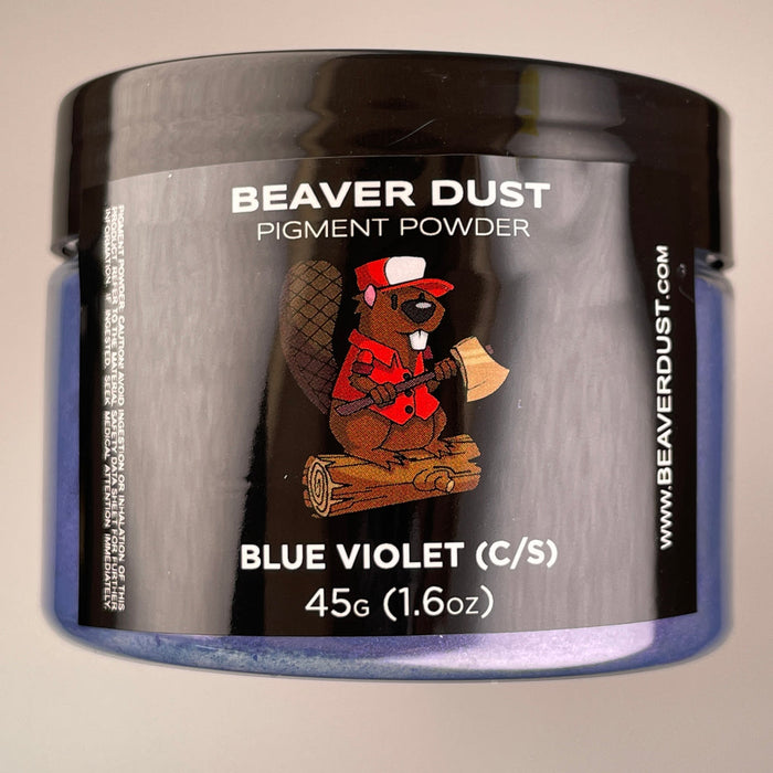 Blue Violet (Color Shift) Beaver Dust Mica Pigments