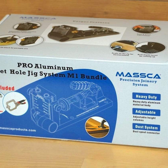 Massca Pro Aluminum Pocket Hole Jig System M1 | Bundle #2