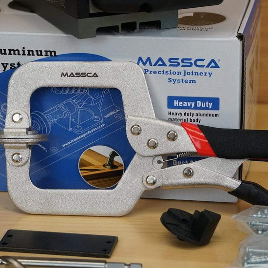 Massca Pro Aluminum Pocket Hole Jig System M1 | Bundle #2