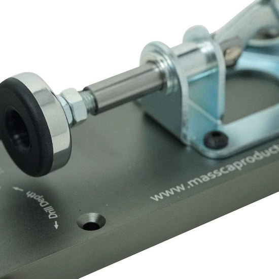 Massca Pro Aluminum Pocket Hole Jig System M2 | Adjustable & Easy to Use Joinery Woodworking Tool For DIY Carpentry Projects