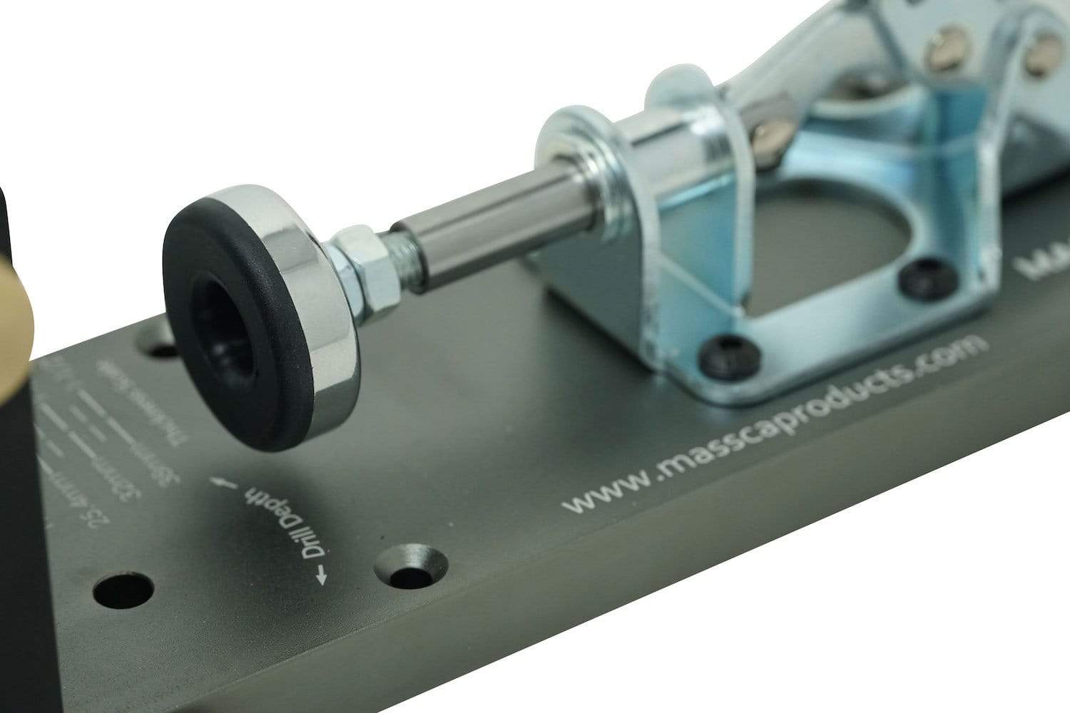 Massca Pro Aluminum Pocket Hole Jig System M2 | Adjustable & Easy to Use Joinery Woodworking Tool For DIY Carpentry Projects