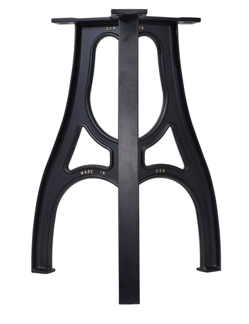 34" Cast Aluminum Pedestal Base (Eiffel)