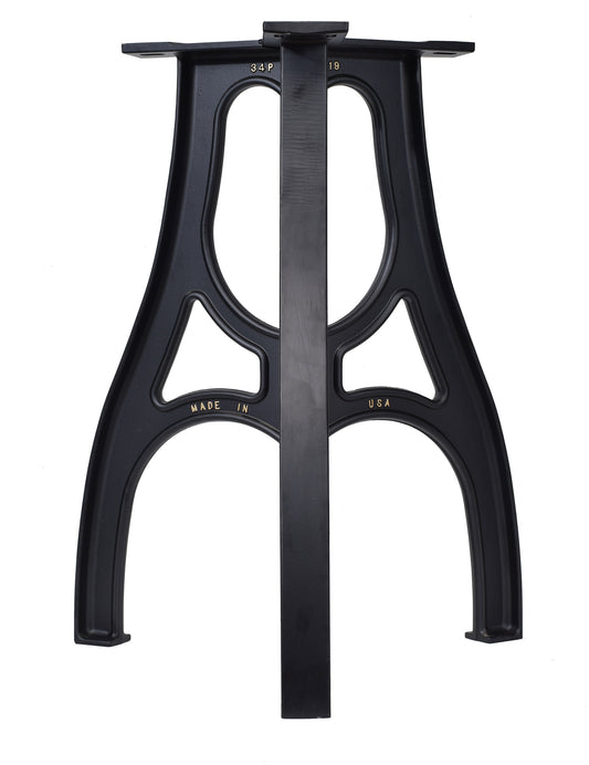 34" Cast Aluminum Pedestal Base (Eiffel)