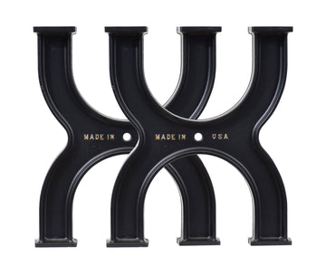 16" Cast Aluminum Table Legs (Dover), Set of 2