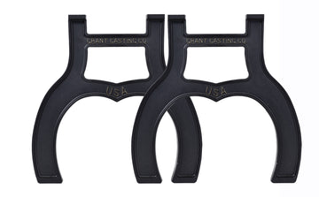 28" Cast Aluminum Table Legs (Grant), Set of 2