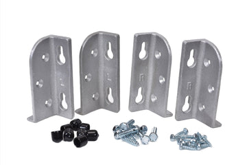 No-Mortise Corner Bed Bracket, Set of 4