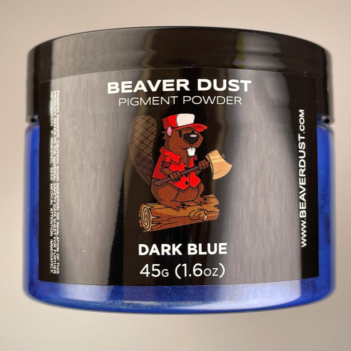 Dark Blue Beaver Dust Mica Pigments