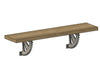 Gear shelf/mantel bracket