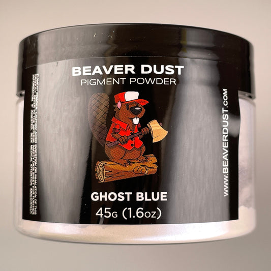 Ghost Blue Beaver Dust Mica Pigments