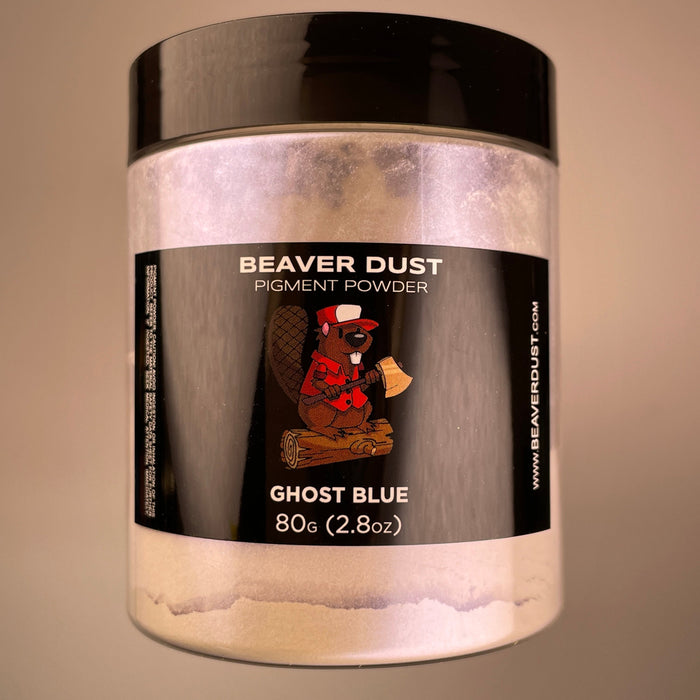 Ghost Blue Beaver Dust Mica Pigments