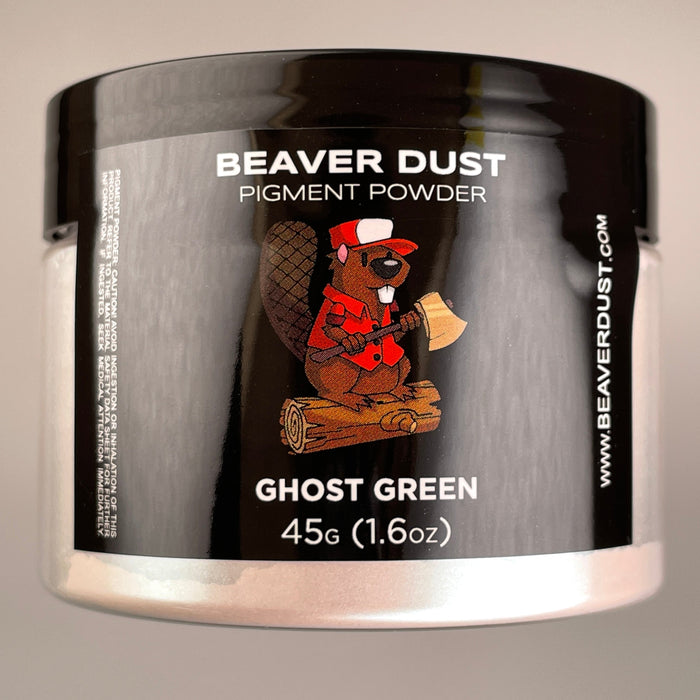 Ghost Green Beaver Dust Mica Pigments