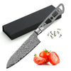 AUS-10 DAMASCUS 5-IN SMALL SANTOKU BLANK