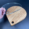 Serving Board Tear Drop Acrylic Router Template
