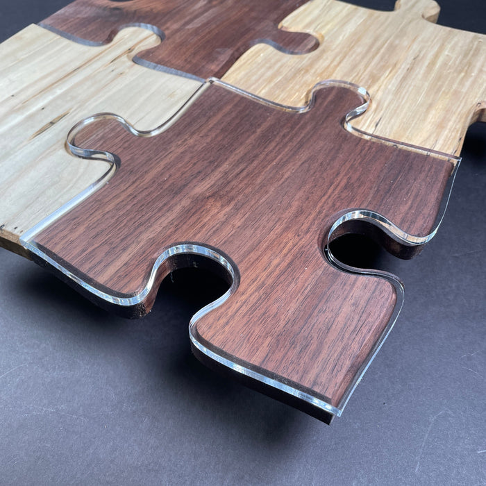 Puzzle Piece Serving Board Acrylic Router Template