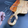 Oval Charcuterie Board Handle Acrylic Router Template