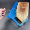Modern Diagonal Charcuterie Board Handle Acrylic Router Template