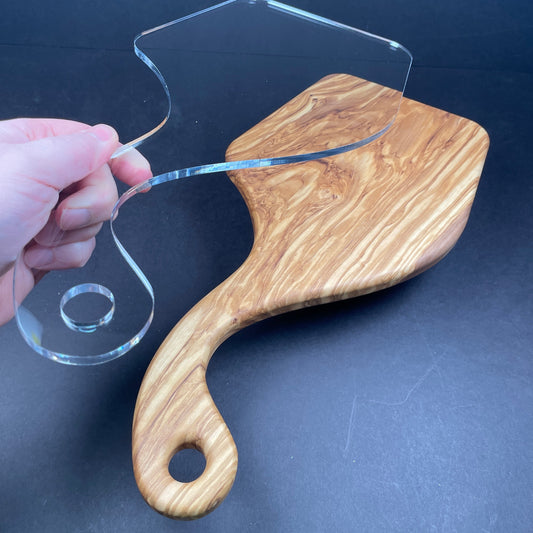 Serving Board "Curvy" Acrylic Router Template