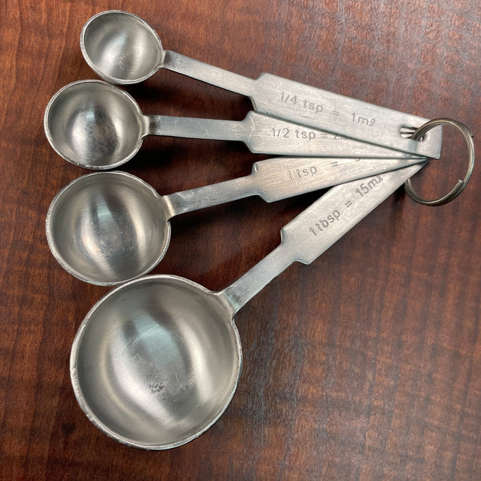 Measuring Spoons (Set of 4) Beaver Dust Mica Pigments