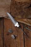 AUS-10 DAMASCUS 3.5-IN PARING KNIFE HIDDEN TANG BLANK